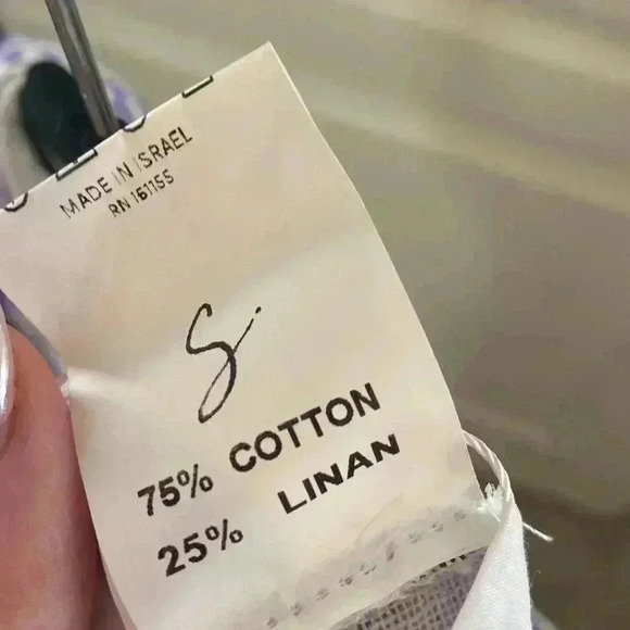 Silk and Salt Handmade Linen Romper. - Picture 10 of 11